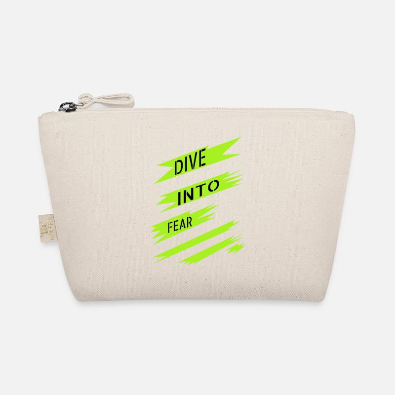 fun embracing courage courage and strength awesome Organic Pouch
