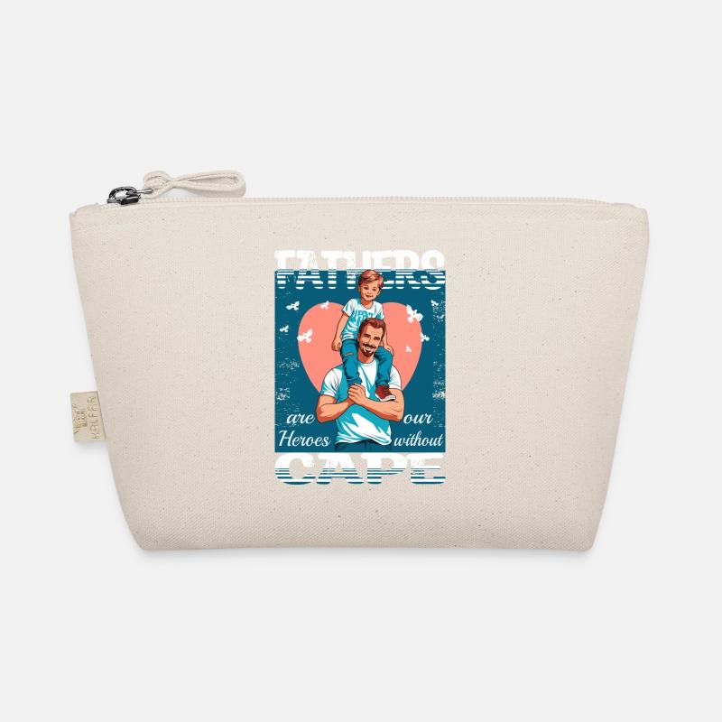 Fathers are heroes Organic Pouch