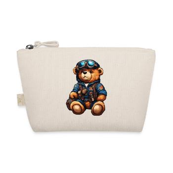 Ours en peluche / Peluche / Animal en peluche / Idée cadeau - Trousse biologique - nature - Devant