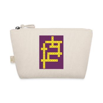 Crossword Puzzle Divers - Organic Pouch - nature - Front