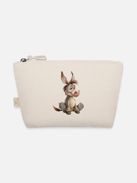 There are different breeds of donkeys - Organic Pouch - nature - Front