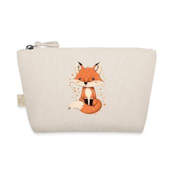 Fuchs mit Sternen - Bio-Täschchen - Natur - Vorne