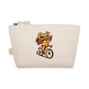 Dad's Cycling Crew Design - Organic Pouch - nature - Front