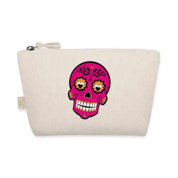 totenkopf - Bio-Täschchen - Natur - Vorne