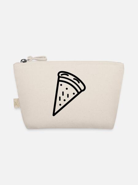 part de pizza - Trousse biologique - nature - Devant