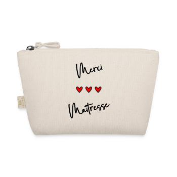 MERCI. MAÎTRESSE. MAÎTRE. MERCI MAÎTRESSE - Trousse biologique - nature - Devant
