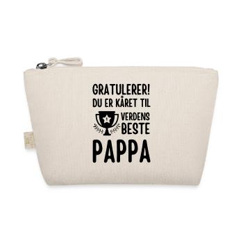 Félicitations, tu as été élu meilleur papa du monde - Trousse biologique - nature - Devant