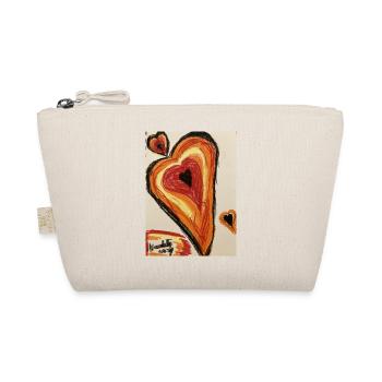Cœur chaleureux - Trousse biologique - nature - Devant