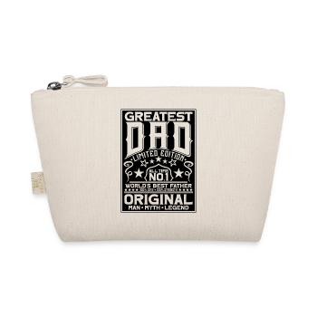 Greayest Dad Limited Edition World's Best Father - Organic Pouch - nature - Front