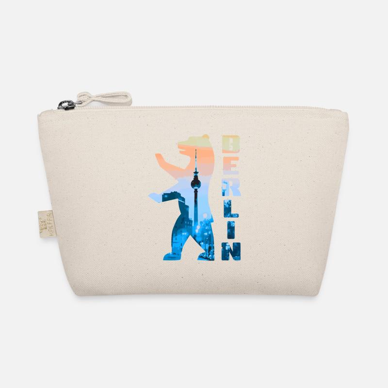 Berliner Bär Silhouette Bio-Täschchen