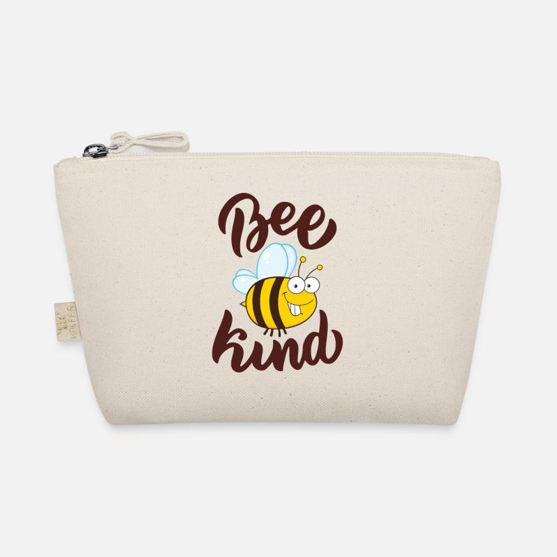 Lustige Biene Spruch Bee Kind Bio-Täschchen