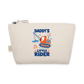 petit pilote de papa bébé Grue engins chantier - Trousse biologique - nature - Devant