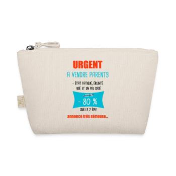 bébé personnalisable Urgent à vendre cadeau bébé - Trousse biologique - nature - Devant