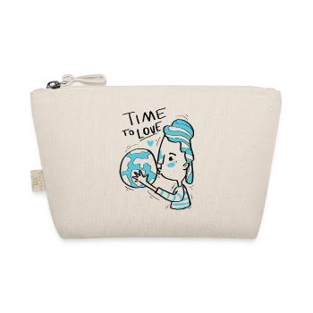 Time to love - Earth - Organic Pouch - nature - Front
