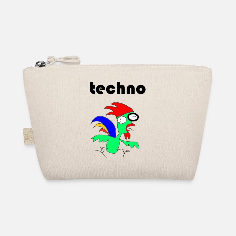 techno henne Bio-Täschchen