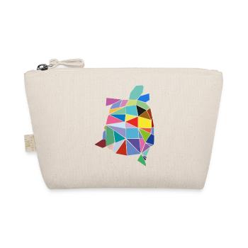 Turtle colorful - Organic Pouch - nature - Front