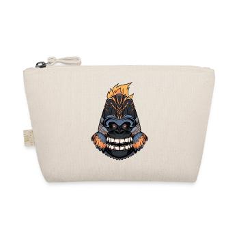 Tiki-Gorilla - Bio-Täschchen - Natur - Vorne