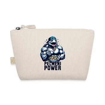Pelmeni Power Turtle Gift - Organic Pouch - nature - Front