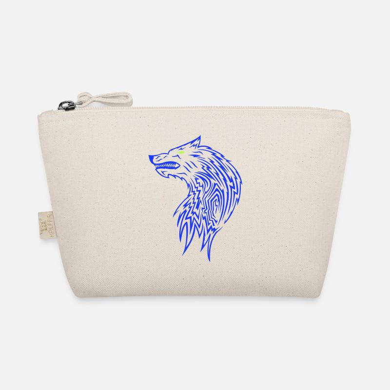 wolf muster Bio-Täschchen