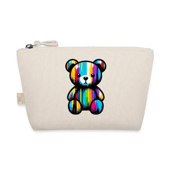 Orso Orsacchiotto Ours en peluche - Trousse biologique - nature - Devant