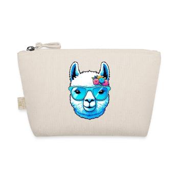 Alpaga avec lunettes de soleil - Trousse biologique - nature - Devant