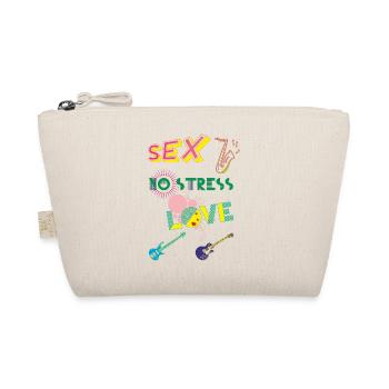 SEX_No stress_Love - Organic Pouch - nature - Front
