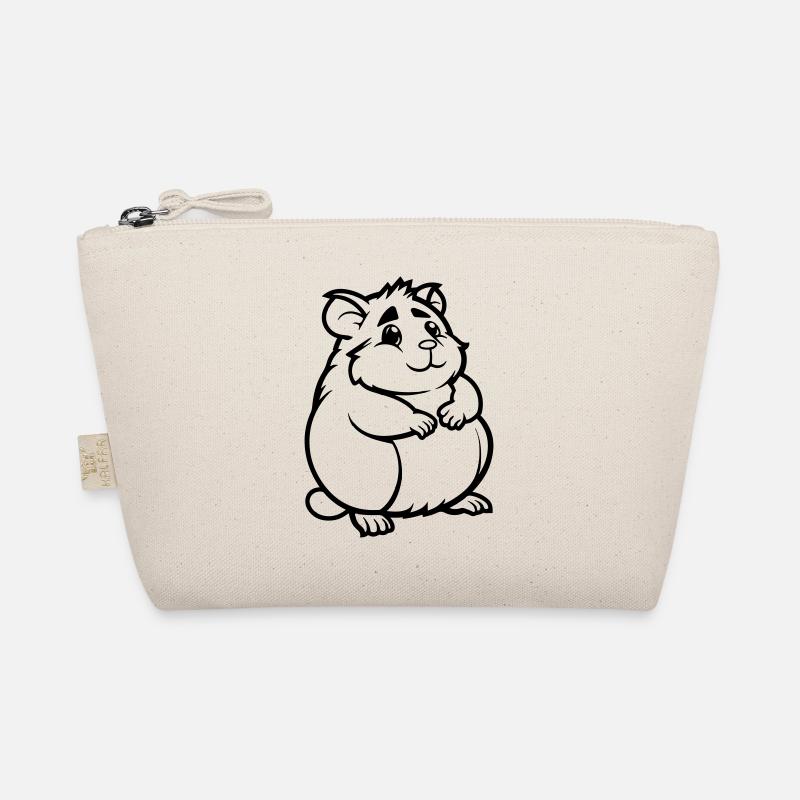Hamster Comic Animal Organic Pouch