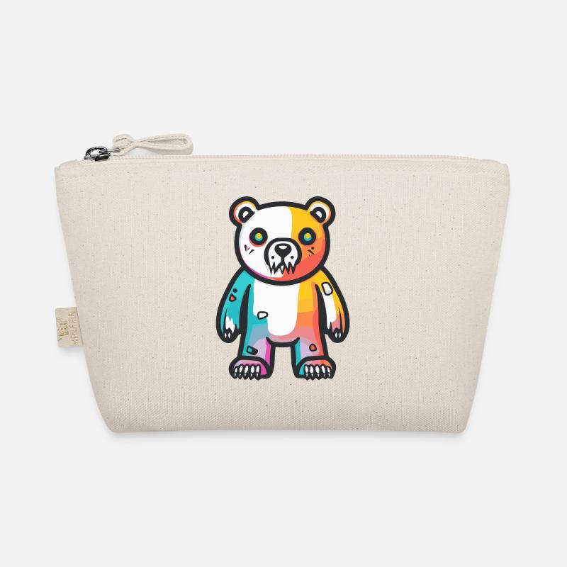 Eisbär Halloween Comic Lustig Bio-Täschchen