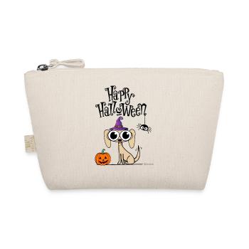 Happy Halloween - Bio-Täschchen - Natur - Vorne
