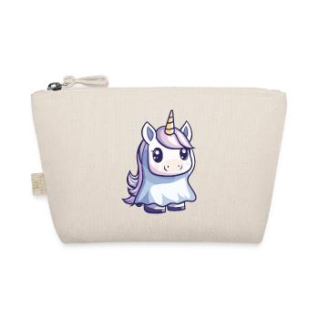 Licorne Halloween Bande dessinée Fantôme - Trousse biologique - nature - Devant