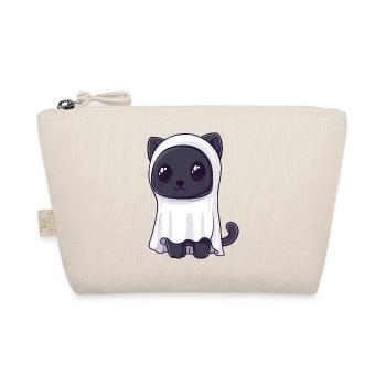Panthère Halloween Bande dessinée Fantôme - Trousse biologique - nature - Devant