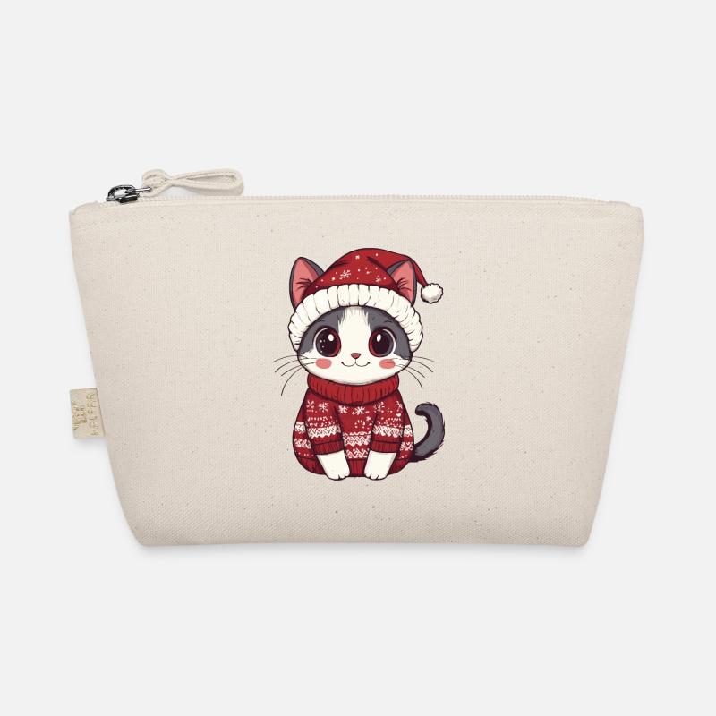 Noël chat Trousse biologique