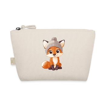 renard mignon mignon bébé enfants animal dessin animé - Trousse biologique - nature - Devant