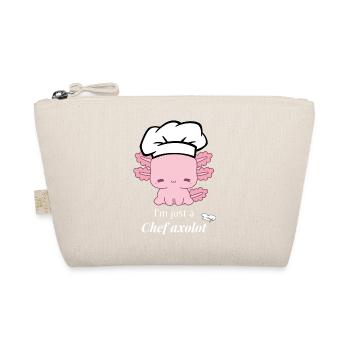 Chef Axolotl - Organic Pouch - nature - Front
