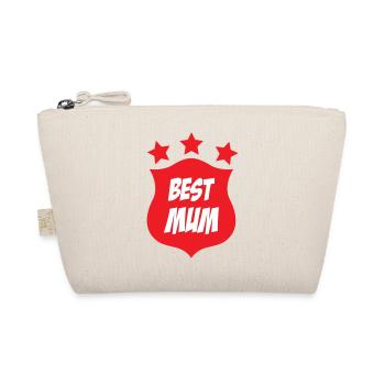 Best Mom - Mother's Day - Organic Pouch - nature - Front