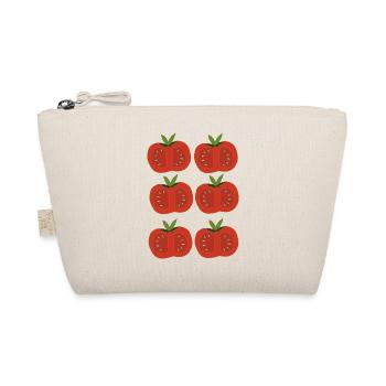 tomaten 6fach - Bio-Täschchen - Natur - Vorne