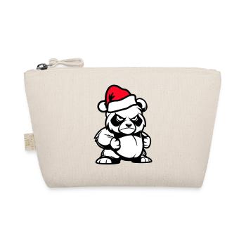 Bande dessinée de Noël Panda Bear - Trousse biologique - nature - Devant
