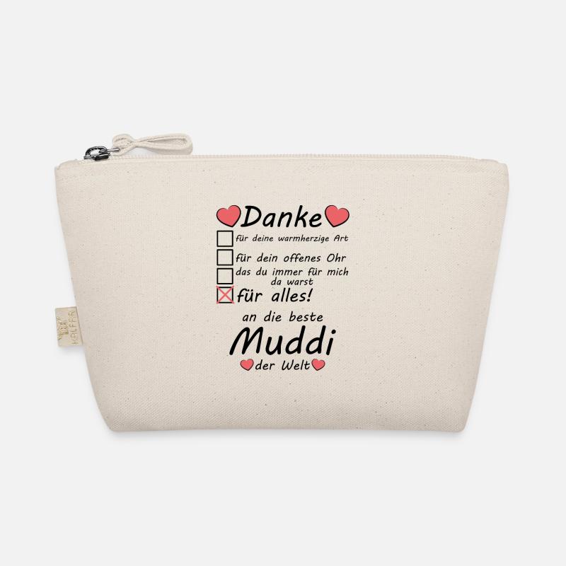 Beste Muddi der Welt Danke sagen Muttertag Bio-Täschchen