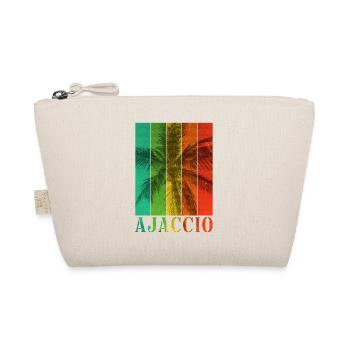 Ajaccio Korsika Frankreich Sommer Palmen Strand - Bio-Täschchen - Natur - Vorne