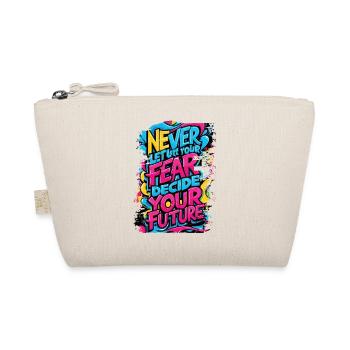 graffiti street art spray vintage quotes retro rap - Organic Pouch - nature - Front