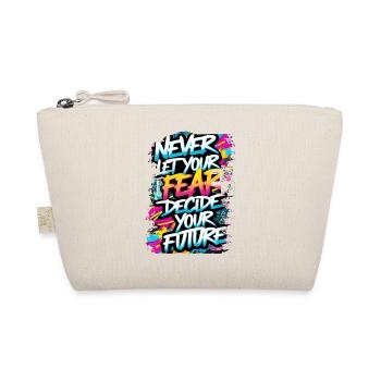 graffiti street art spray vintage quotes retro rap - Organic Pouch - nature - Front