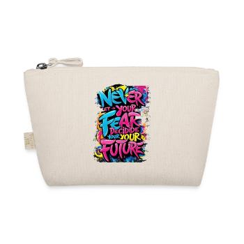 graffiti street art spray vintage zitate retro rap - Bio-Täschchen - Natur - Vorne