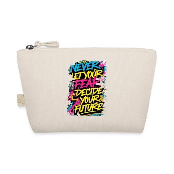 graffiti street art spray vintage zitate retro rap - Bio-Täschchen - Natur - Vorne