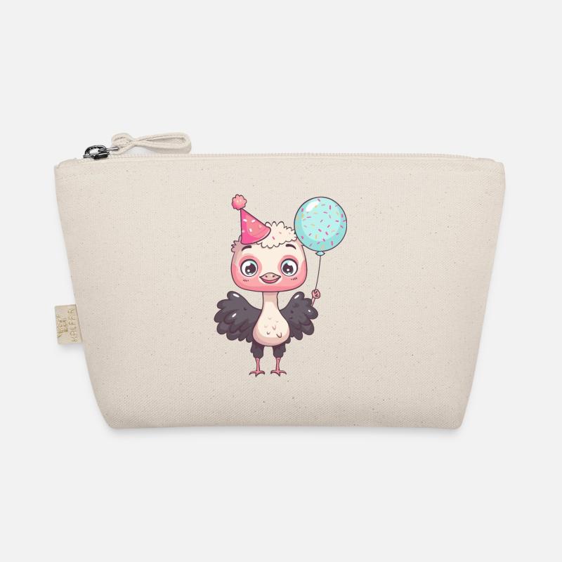 Strauß Geburtstag Comic Bio-Täschchen