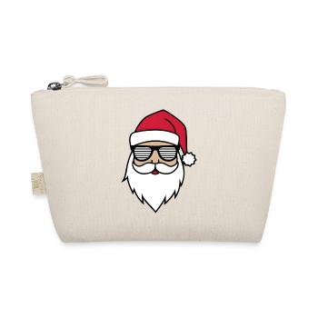 Santa Claus Cool Christmas Gifts Christmas - Organic Pouch - nature - Front