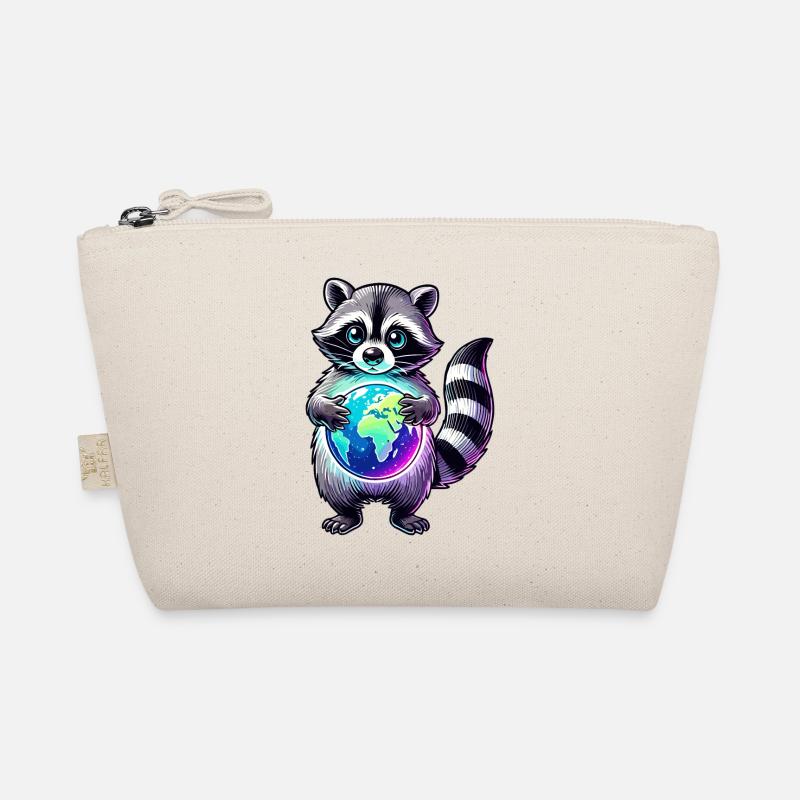 mignon raton laveur Trousse biologique