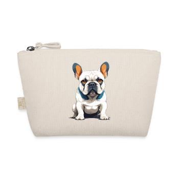 Bouledogue français Vector Art Illustration en couleur - Trousse biologique - nature - Devant