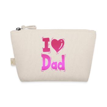 je t’aime papa papa préféré Meilleur père pops papa - Trousse biologique - nature - Devant