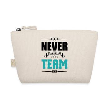 never without my team 2 - Organic Pouch - nature - Front