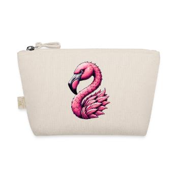 Flamingo - Bio-Täschchen - Natur - Vorne
